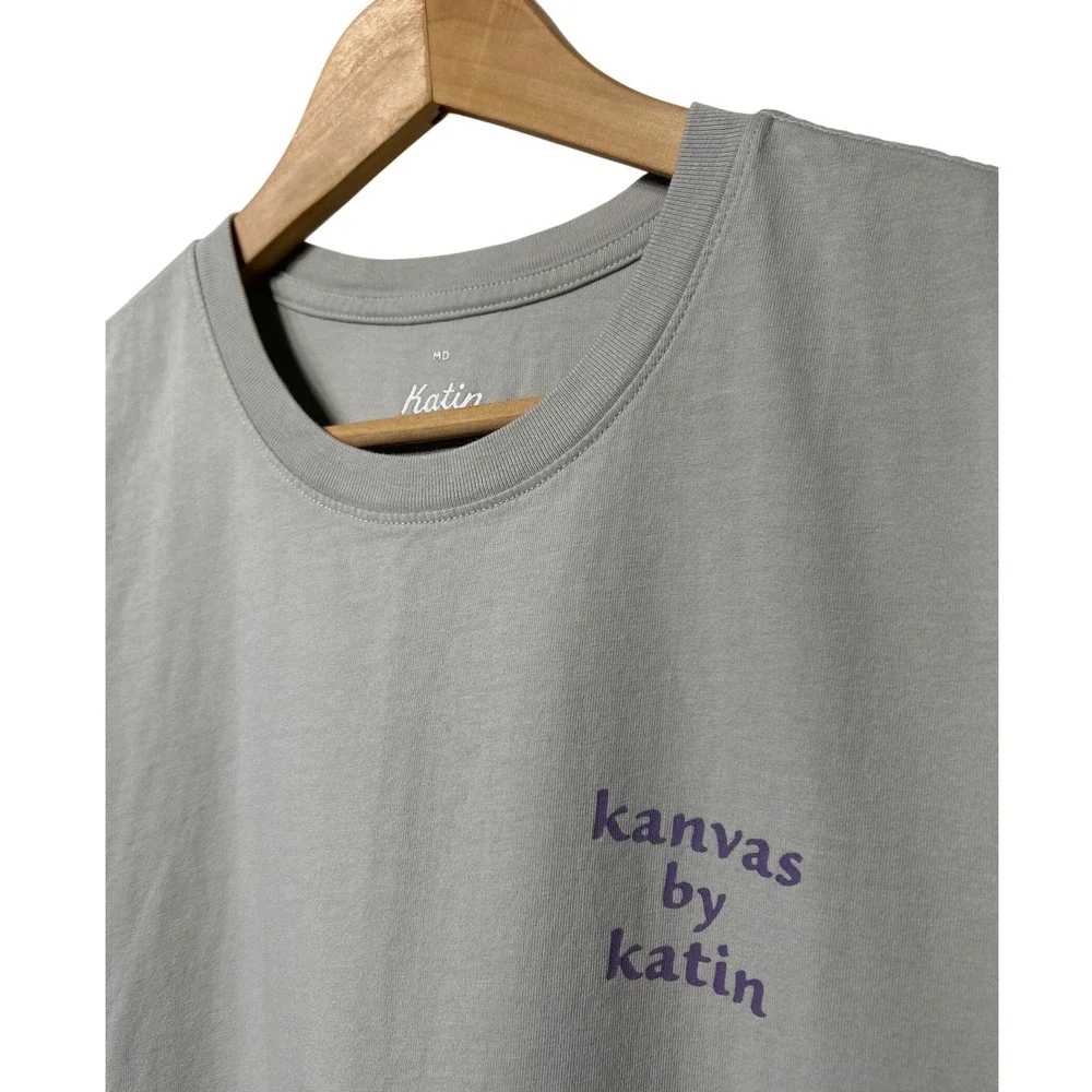 Urban Outfitters Katin‎ Scorch Tee Gray Organic Cotton Short Sleeve Crew Neck M